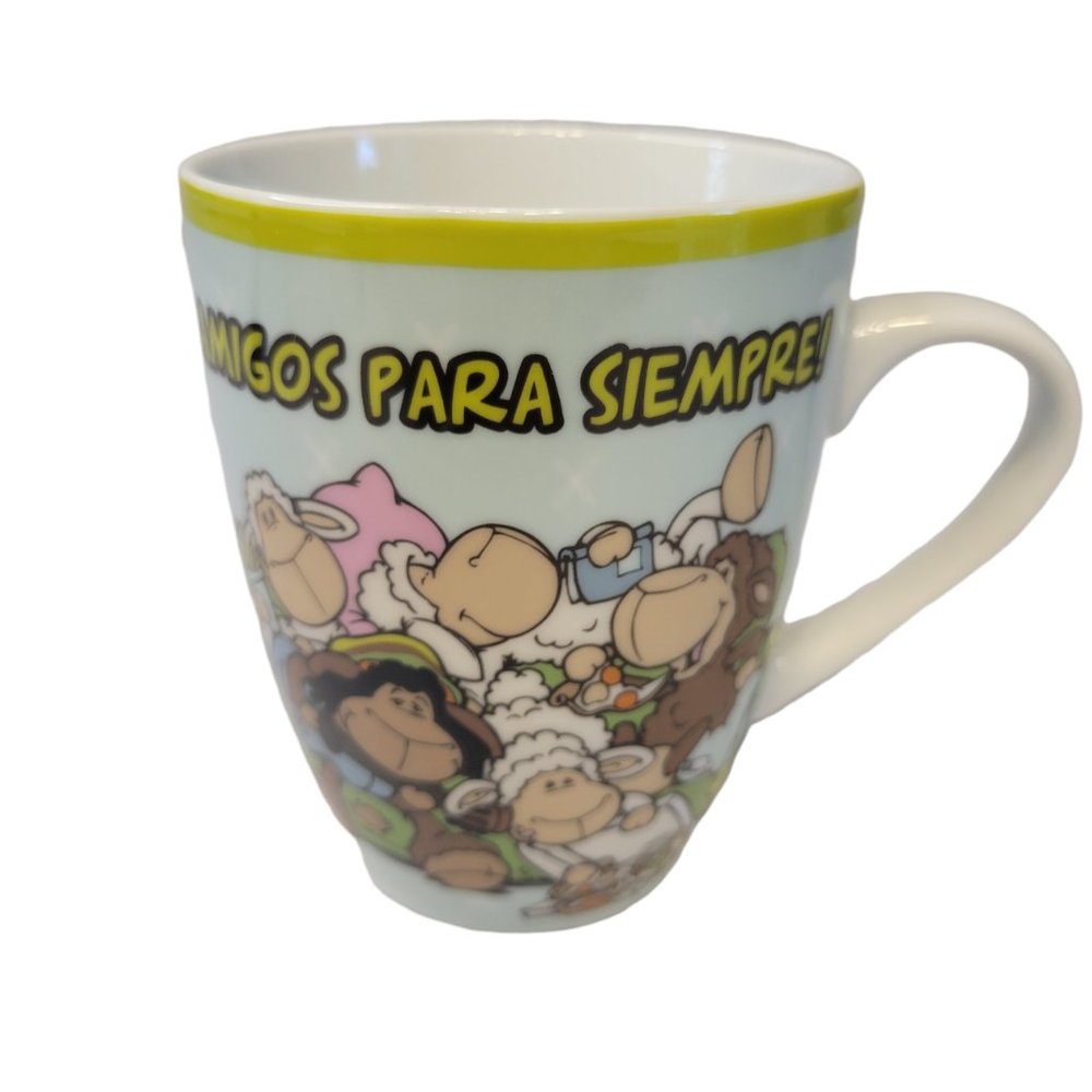 Coffee Tea Mug Cup Porcelain Nici GmbH Germany Amigos Para Siempre Friends Forev